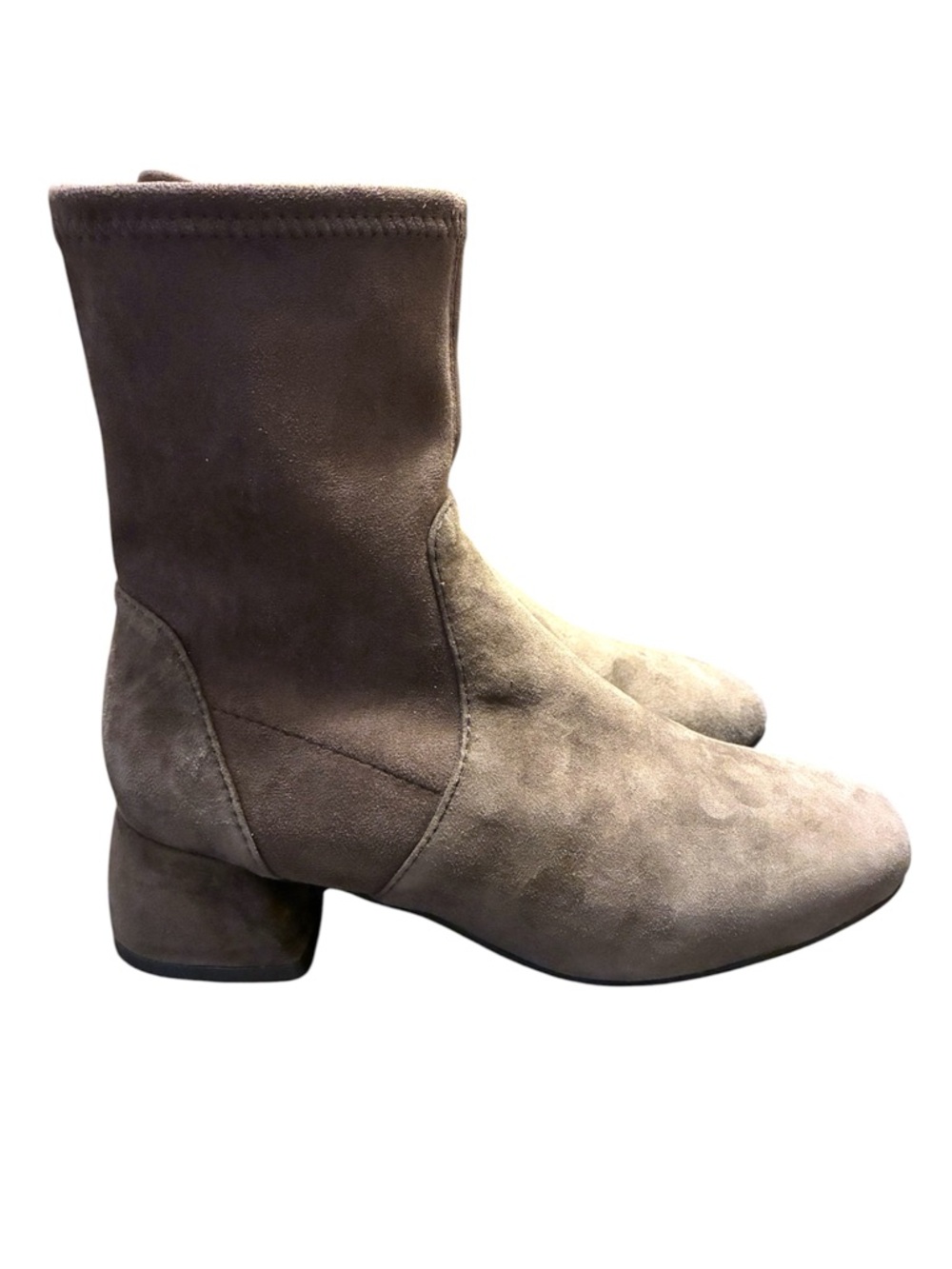 🤎 Gentle Souls Kenneth Cole Emily Shitake Suede Water Resistant Ankle Boots 6.5